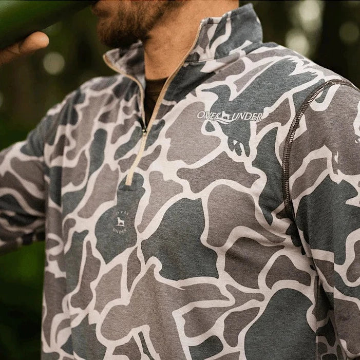 Core Layer 1/4 Zip - Duck Camo – Broomsedge Pro Shop