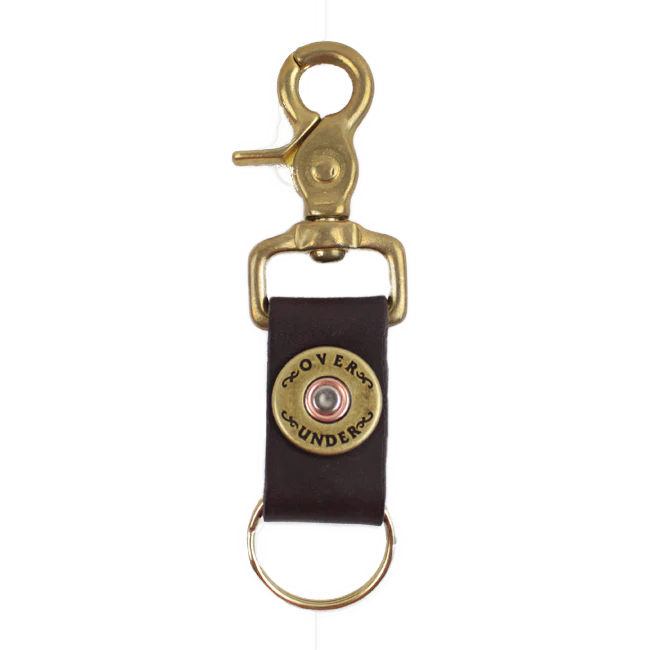 Leather Clasp Key Fob