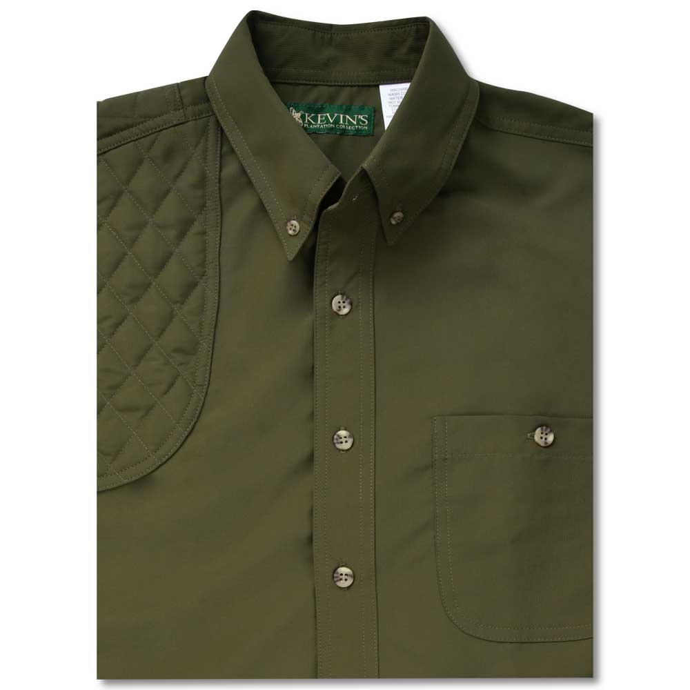 Kevin's Short Sleeve Single Right Patch Performance Shooting Shirt