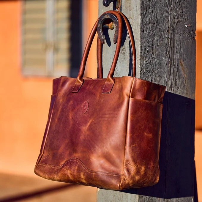 Leather Carryall - Tom Beckbe