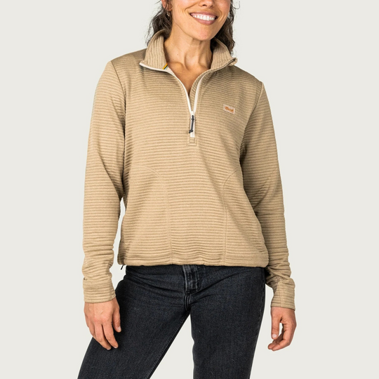 Women's BRG Logo Marsh Wear Sullivan Tech 1/4 Zip