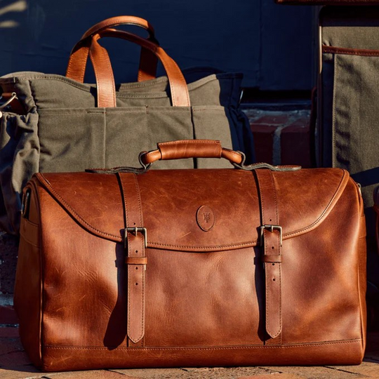 Leather Duffel - Tom Beckbe