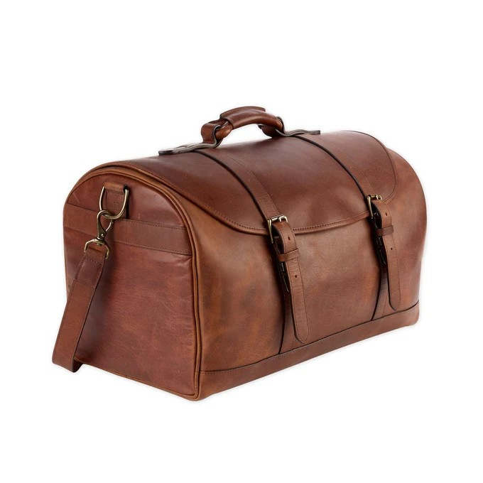 Leather Duffel - Tom Beckbe