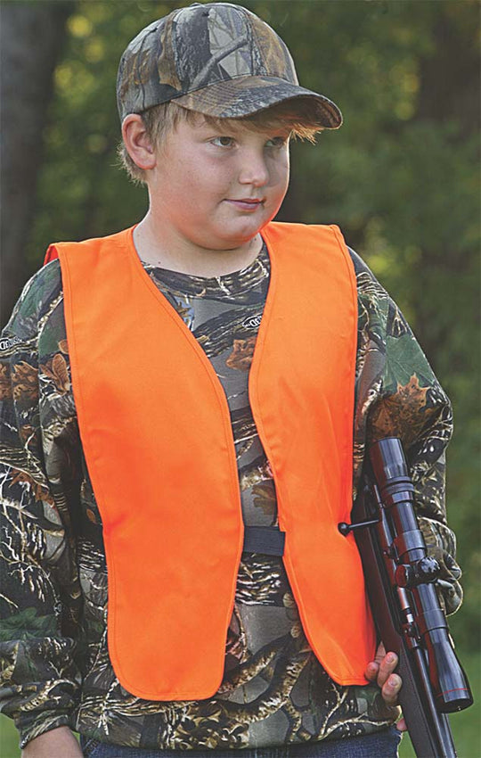 Youth Orange Safety Vest