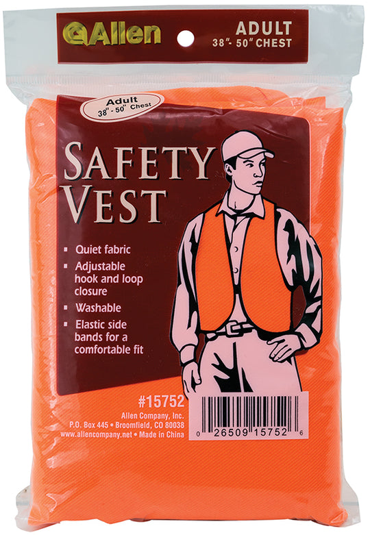 Orange Safety Vest Adult