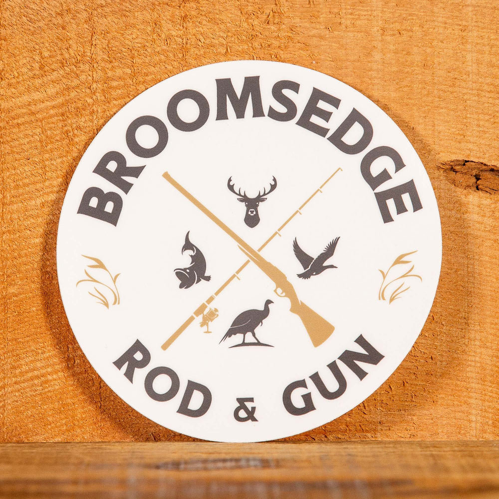 Broomsedge Sticker