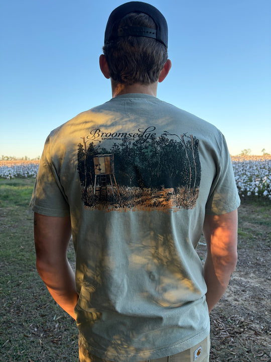 Broomsedge In the Stand Pocket Tee
