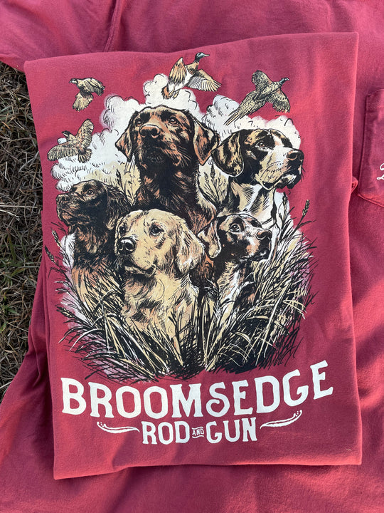 Dogs of Broomsedge Tee