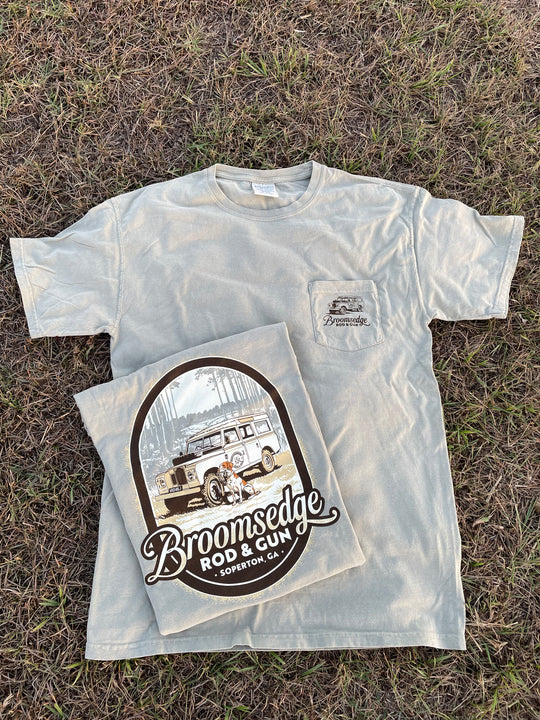 Landrover in Quail Woods Tee