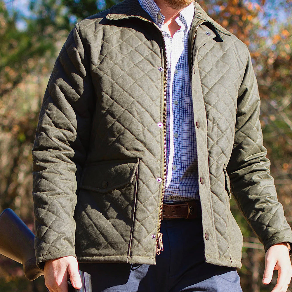 The Whitby Jacket in Olive by Over Under