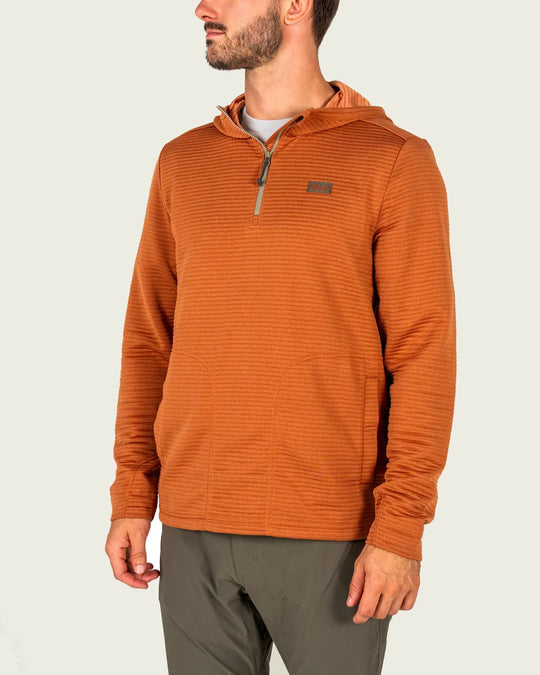 Marsh Wear Sullivan Hoodie in Bombay Brown