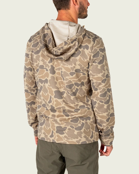 Marsh Wear Sullivan Hoodie in Khaki Mallard Camo