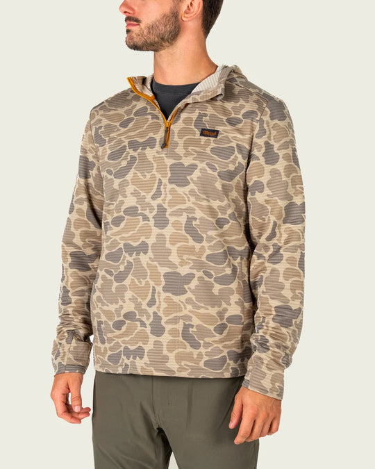 Marsh Wear Sullivan Hoodie in Khaki Mallard Camo