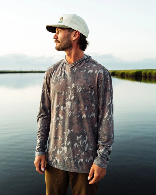 Marsh Wear Buxton Hagood Hoodie in Lowland Canopy Camo