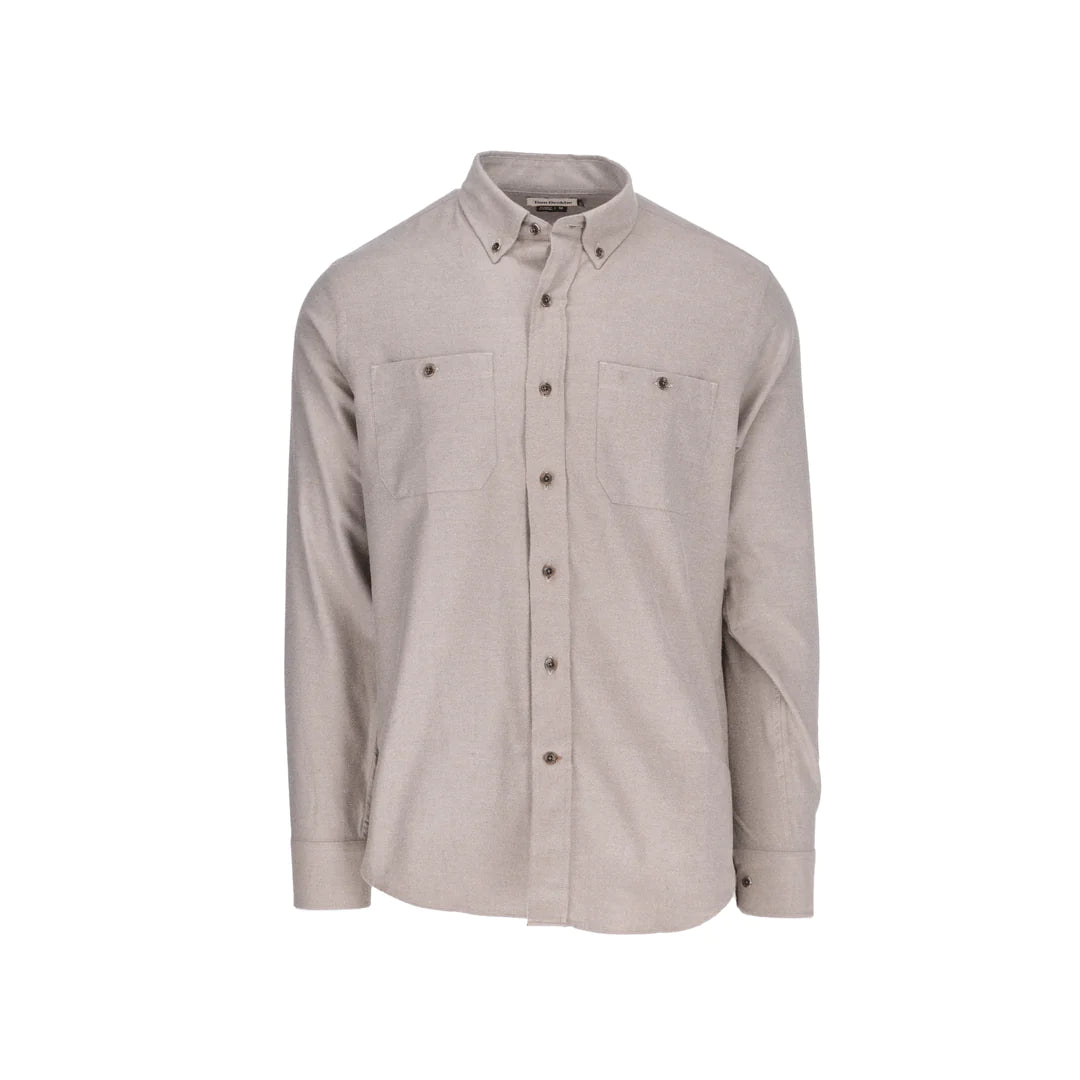 Brushed Cotton Twill Shirt by Tom Beckbe
