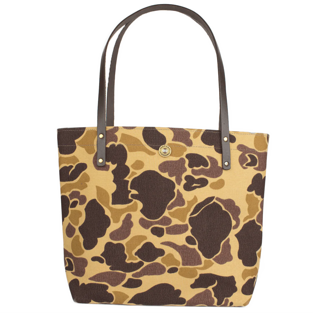Old School Camo Marion Tote - Over Under