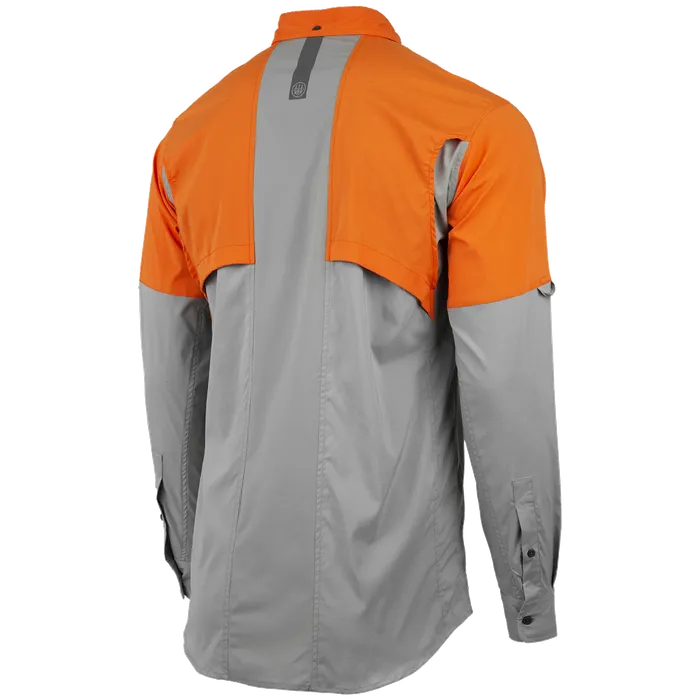 Beretta TKAD Flex Shirt in Grey/Blaze Orange