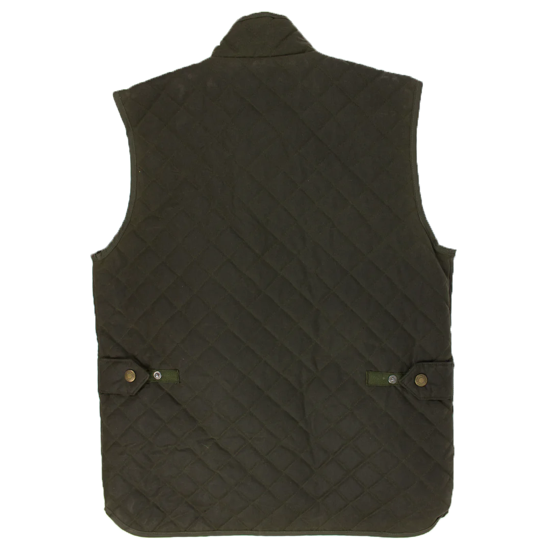 The Whitby Vest in Olive by Over Under