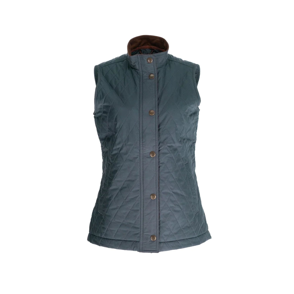 Women's Loxley Quilted Vest by Tom Beckbe