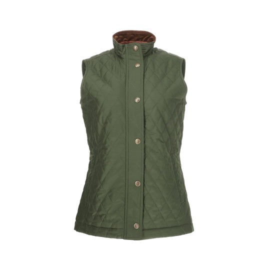 Women's Loxley Quilted Vest by Tom Beckbe