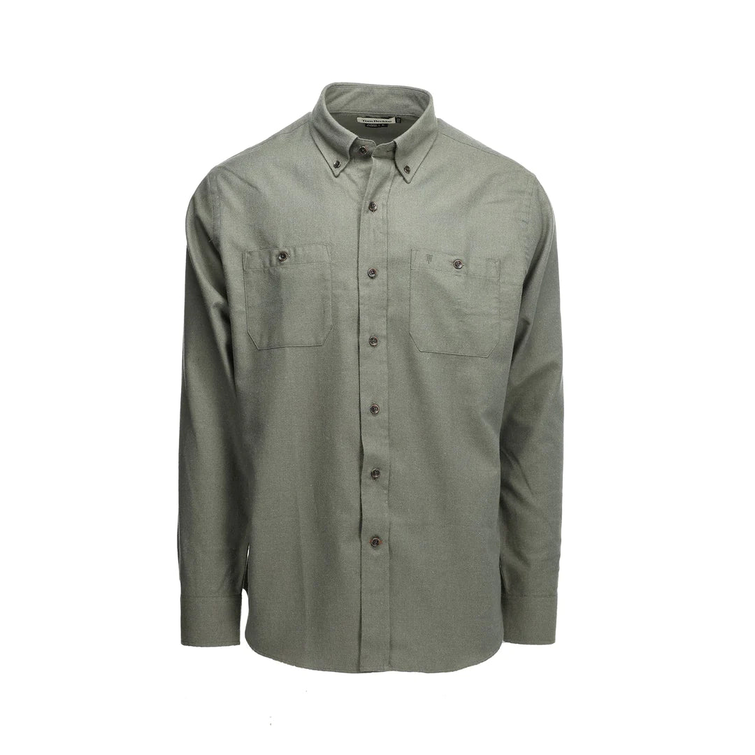 Brushed Cotton Twill Shirt by Tom Beckbe