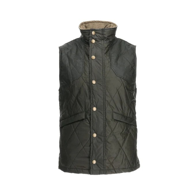 Men's Quilted Paddock Vest by Tom Beckbe