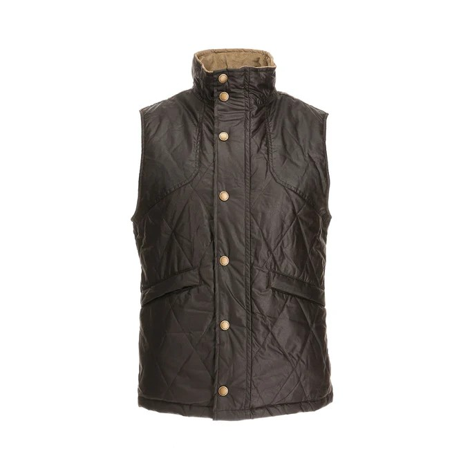 Men's Quilted Paddock Vest by Tom Beckbe