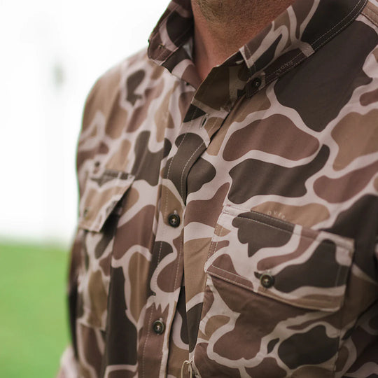 Short Sleeve 3-Season Ultralight Shirt - Duck Camo