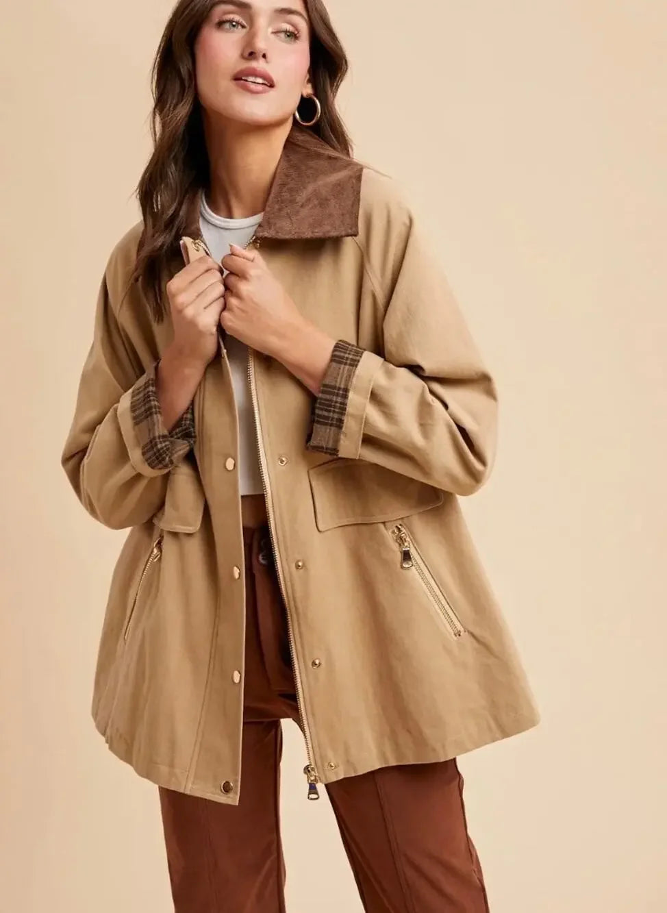 In Loom Cotton Barn Chore Jacket