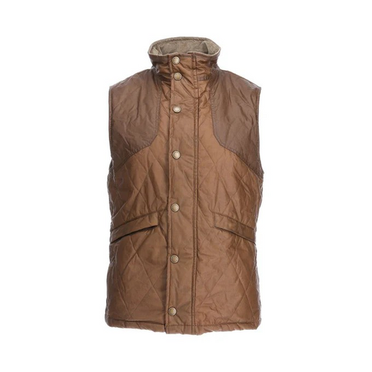 Men's Quilted Paddock Vest by Tom Beckbe