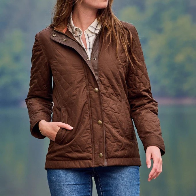 Women's Camden Quilted Jacket by Tom Beckbe