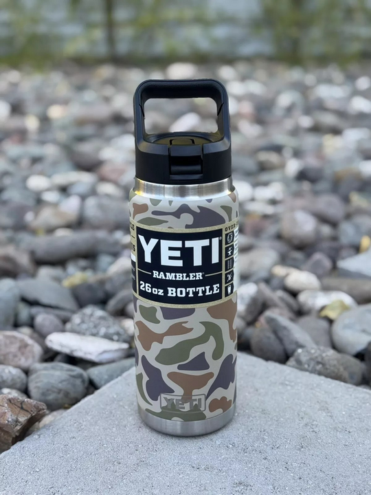 Yeti Rambler Water Bottle with Straw Cap