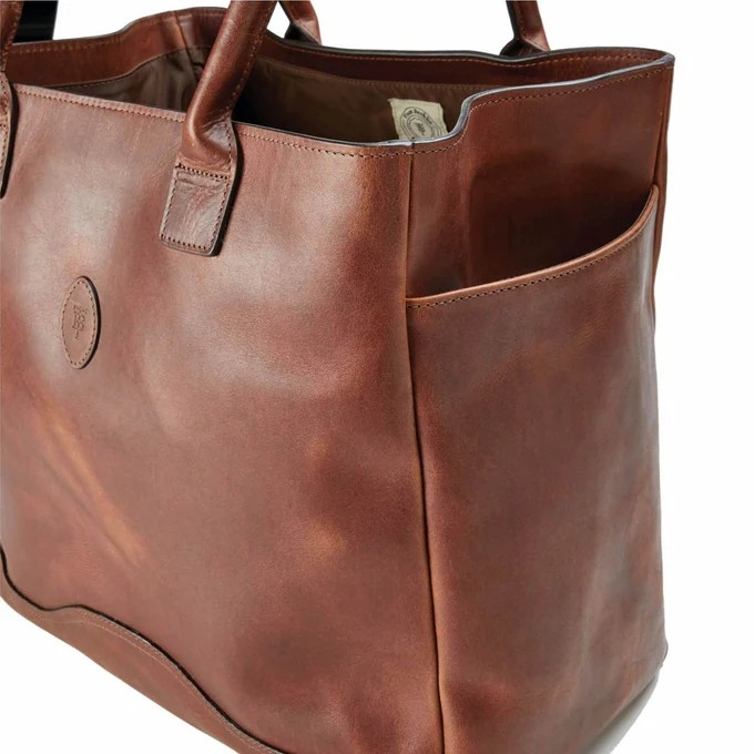 Leather Carryall - Tom Beckbe